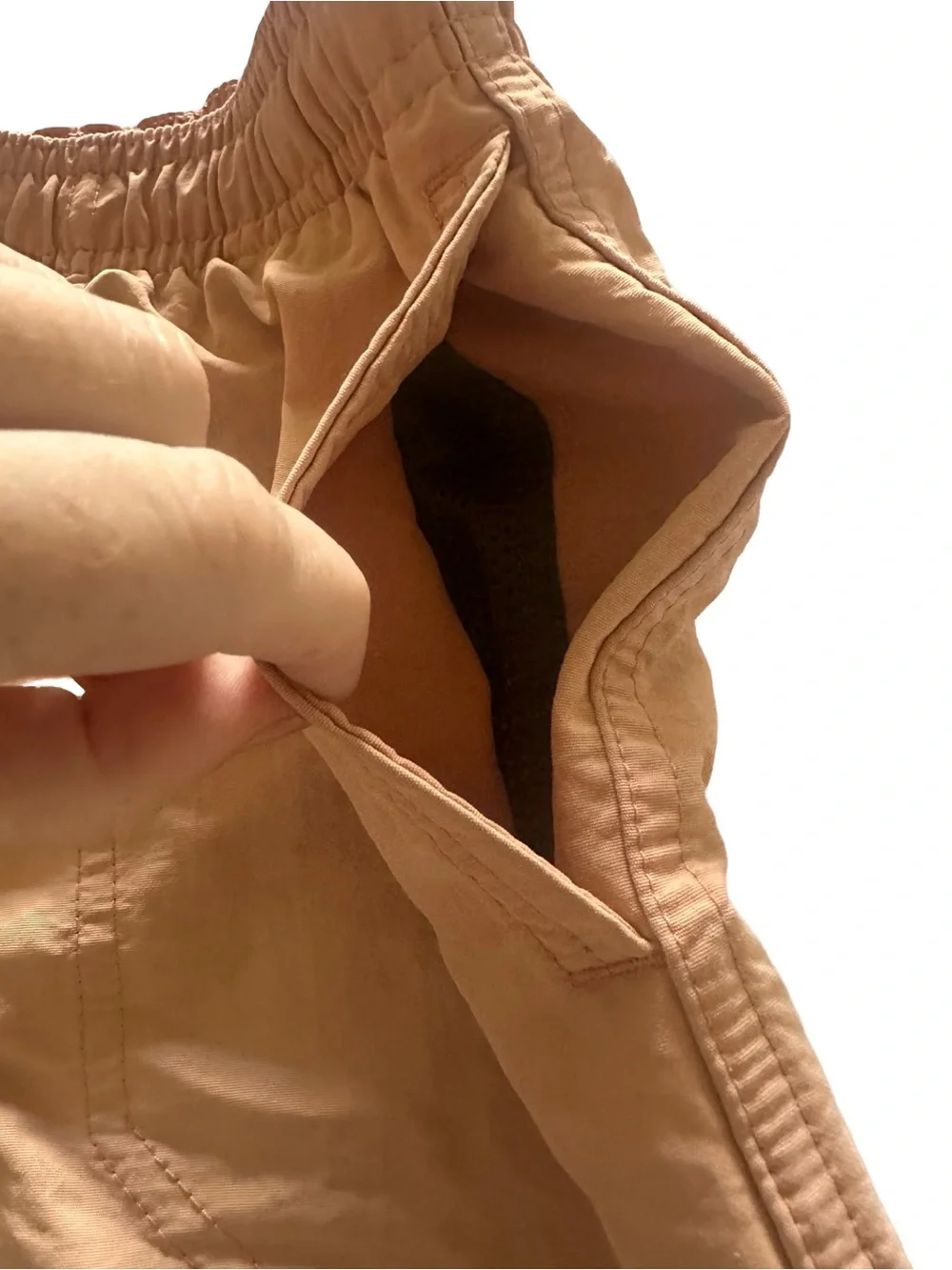 Patagonia Kids Golden-Tan Swim Trunks